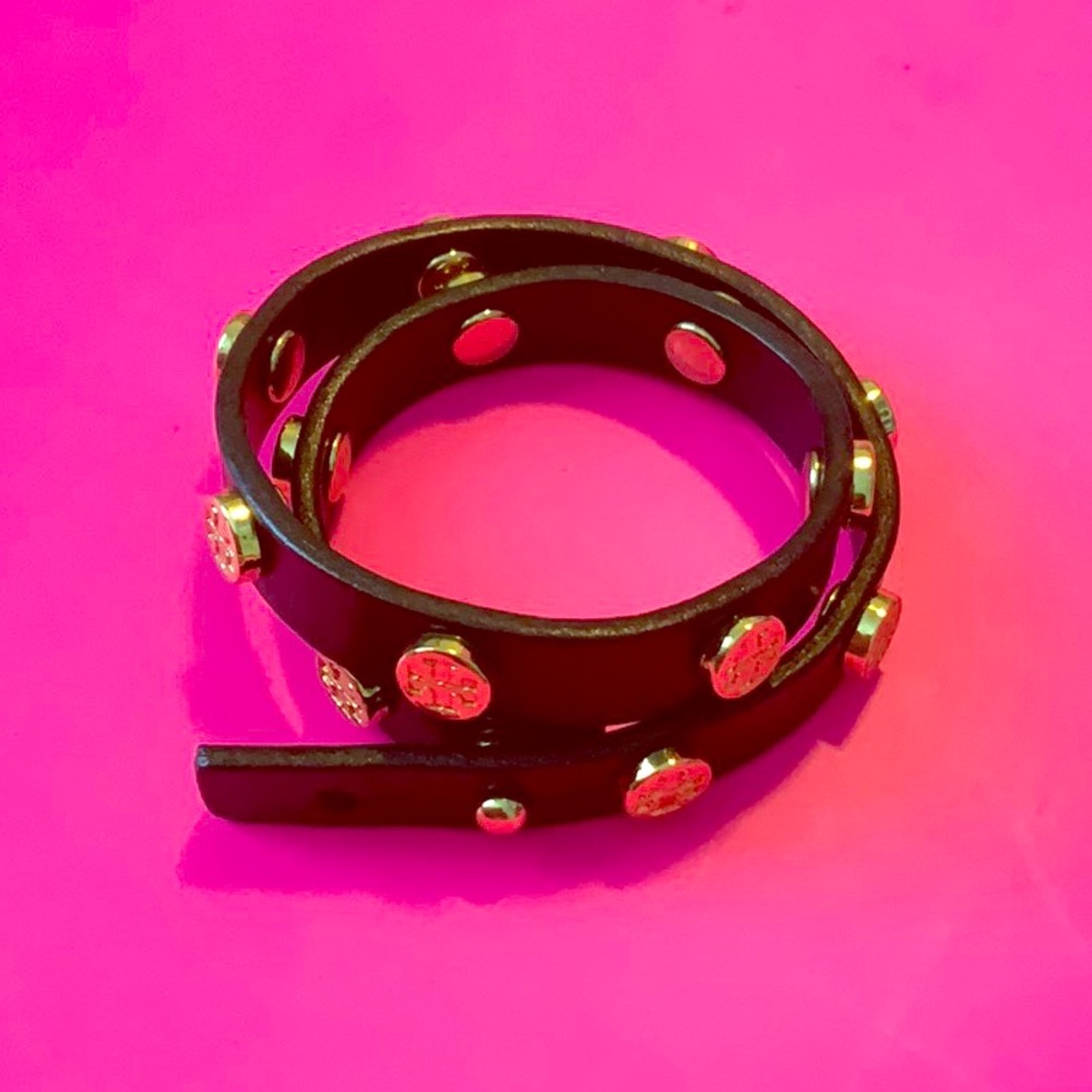 Tory Burch Wrap around Studded Bracelet